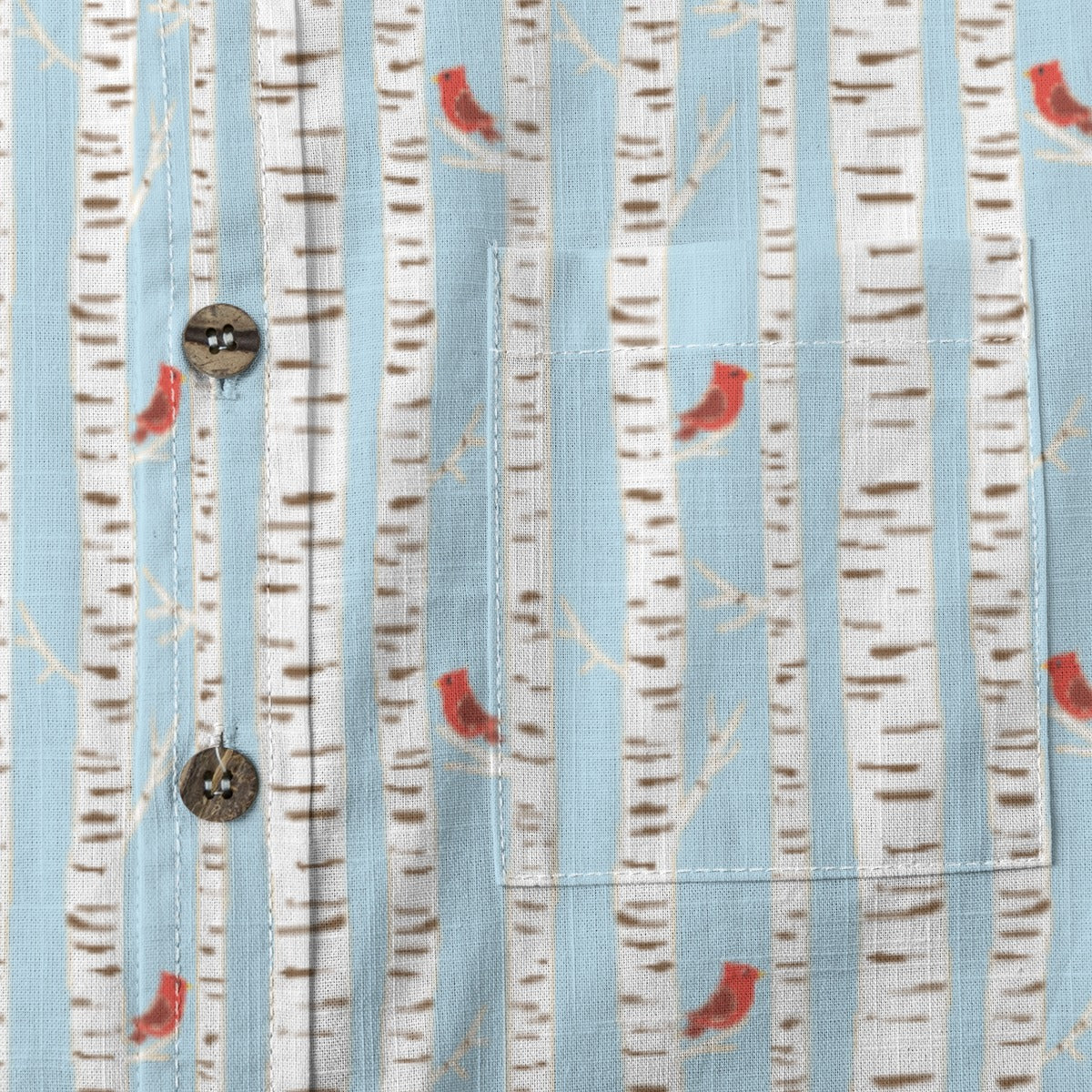 Kids' Cotton Button-Up Shirt
