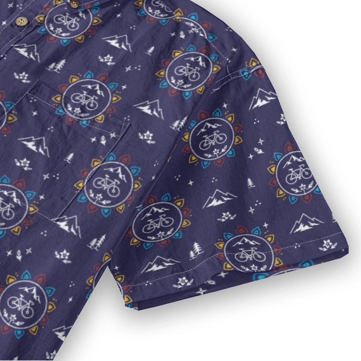 Men's Cotton Button-Up Shirt