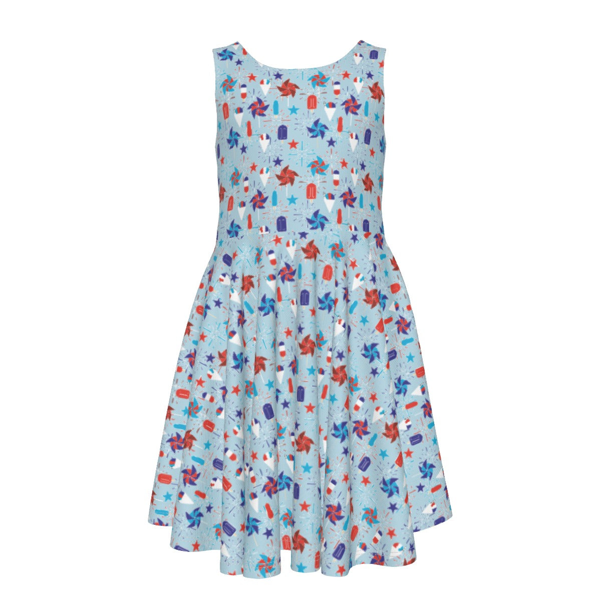 Kids' Sleeveless Twirl Dress