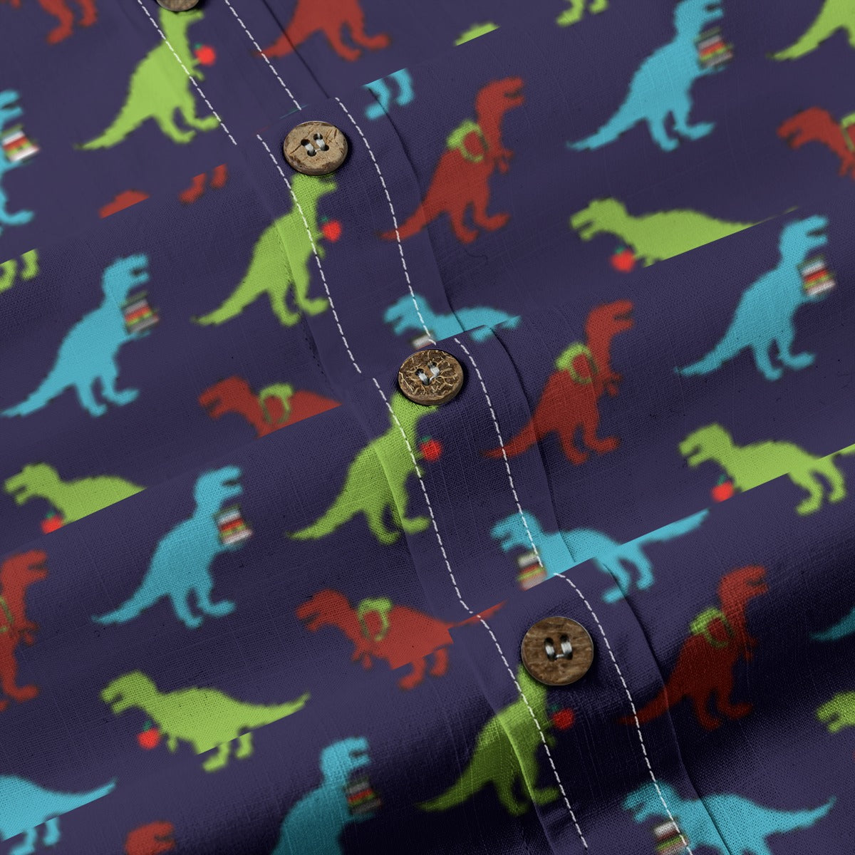 Kids' Cotton Button-Up Shirt
