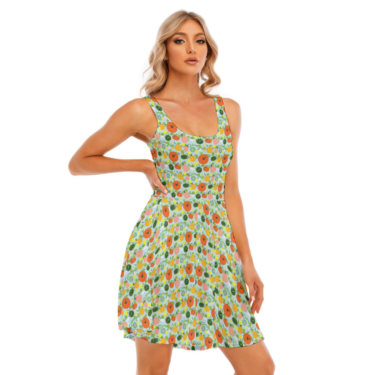 Women's Sleeveless Twirl Dress