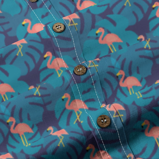 Kids' Cotton Button-Up Shirt