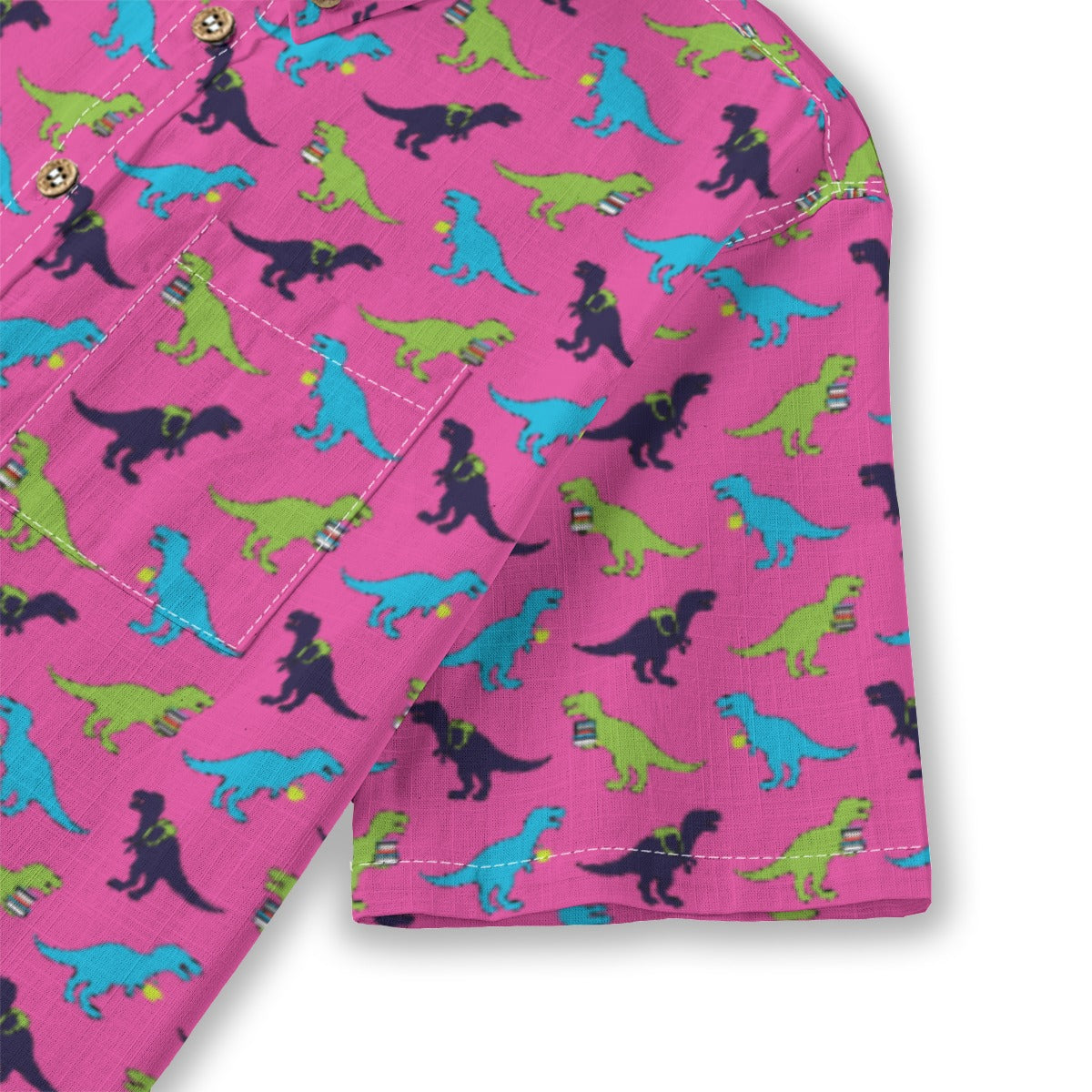 Kids' Cotton Button-Up Shirt