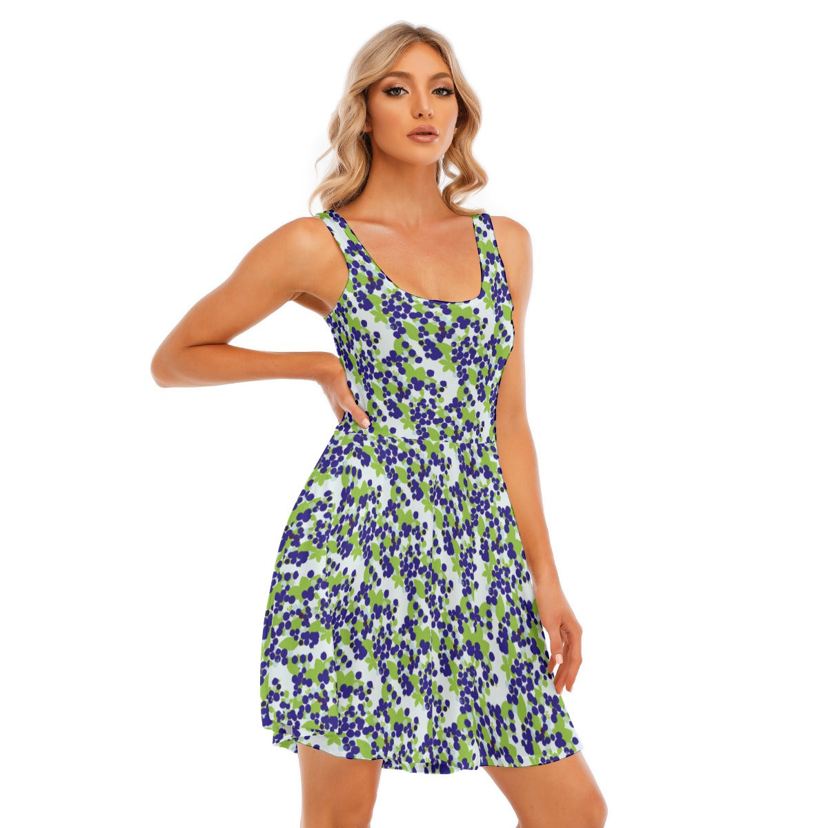 Women's Sleeveless Twirl Dress
