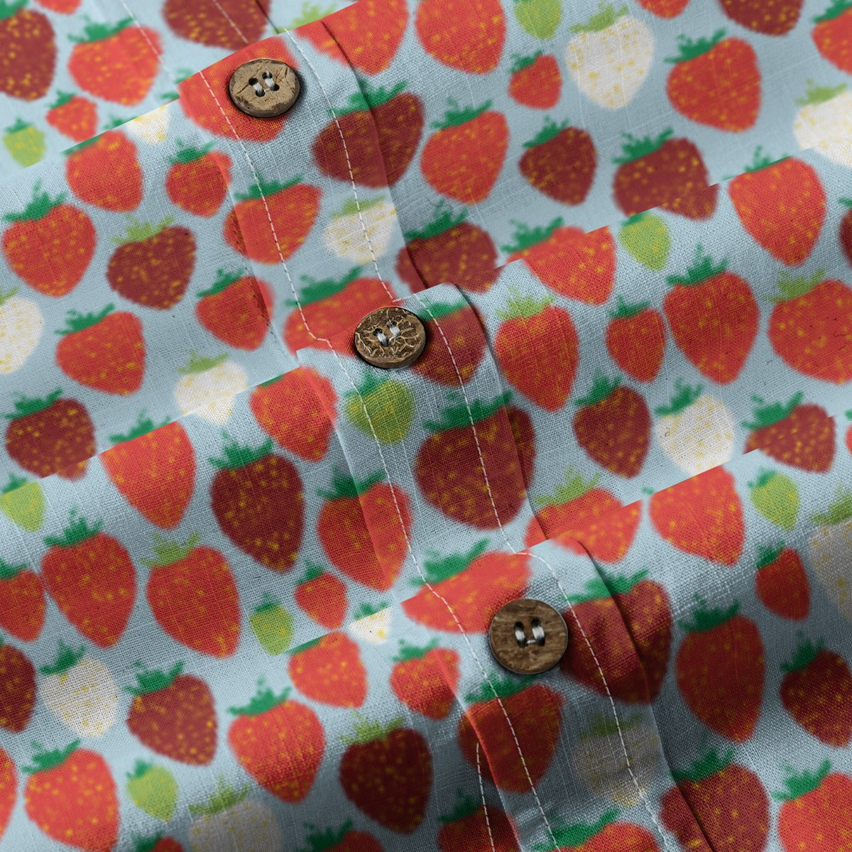Men's Cotton Button-Up Shirt