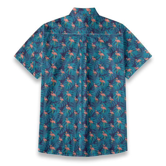 Men's Cotton Button-Up Shirt
