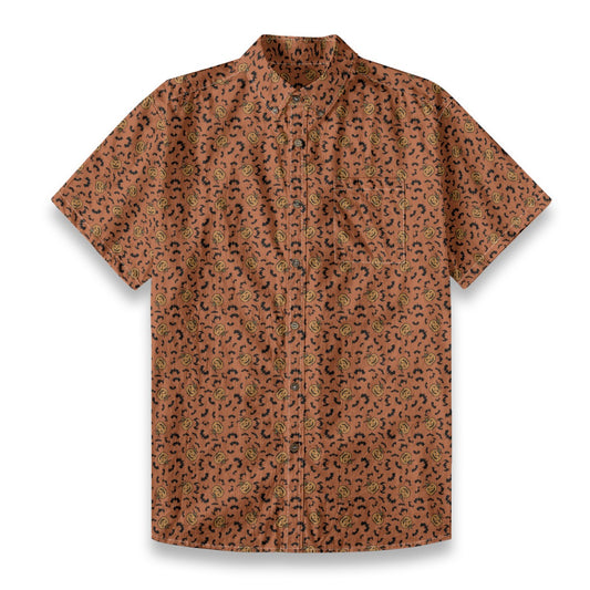 Men's Cotton Button-Up Shirt