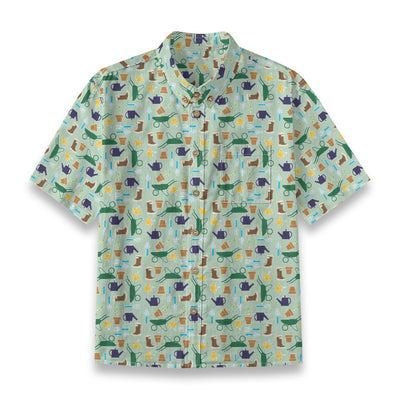 Kids' Cotton Button-Up Shirt