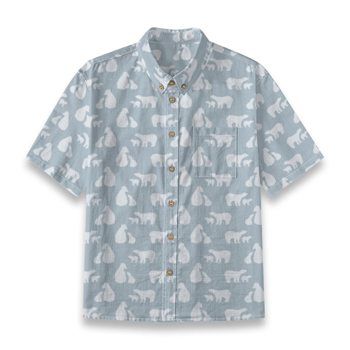 Kids' Cotton Button-Up Shirt