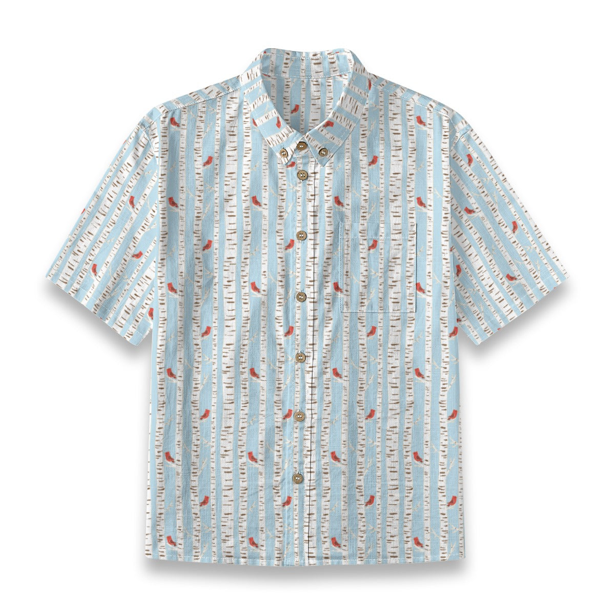Kids' Cotton Button-Up Shirt