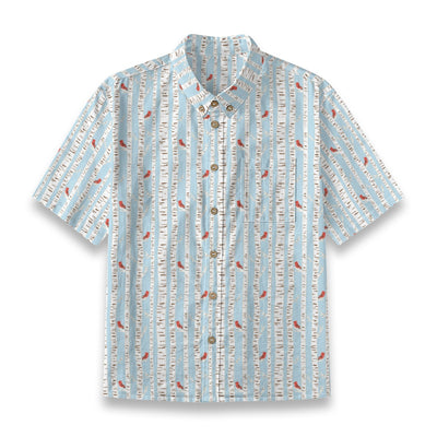 Kids' Cotton Button-Up Shirt