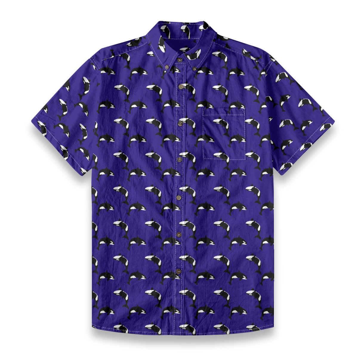 Men's Cotton Button-Up Shirt