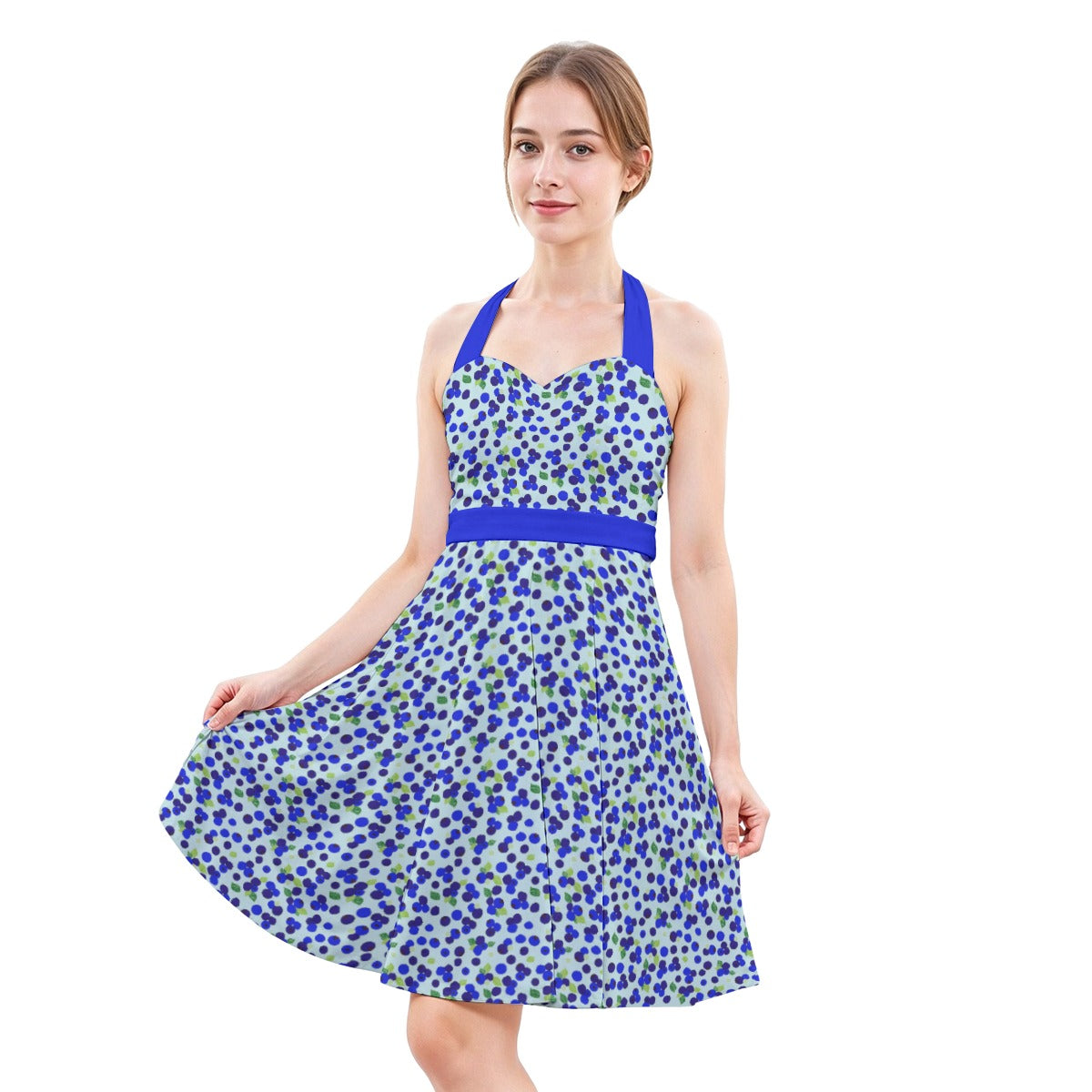Women's Sweetheart Halter Dress