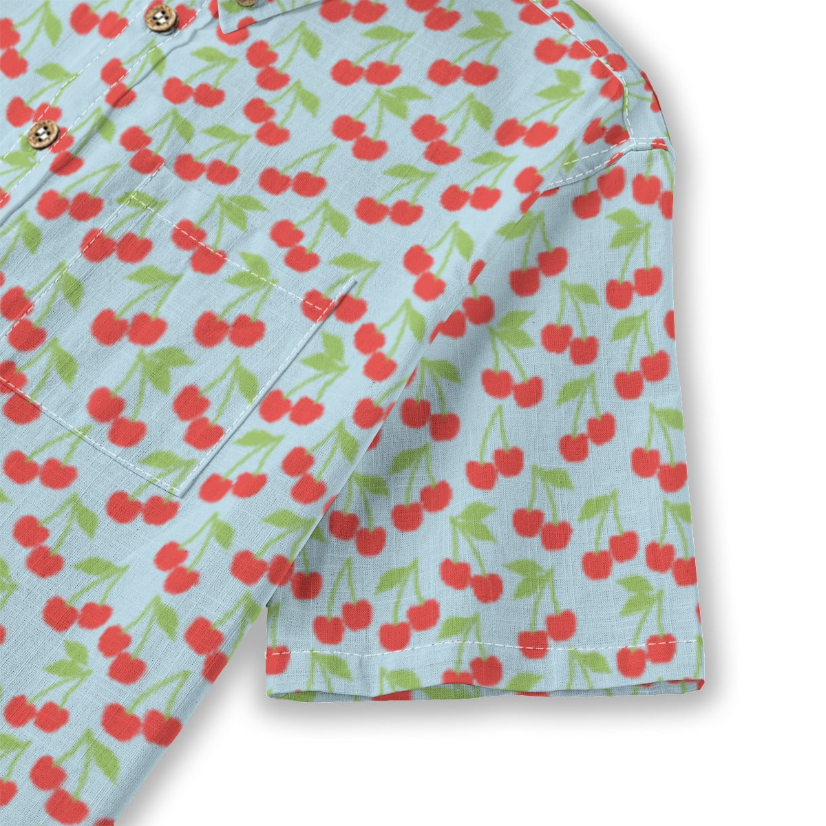 Kids' Cotton Button-Up Shirt