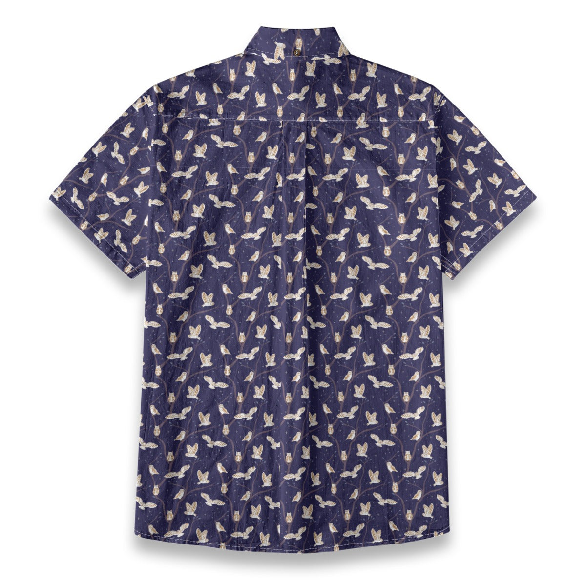 Men's Cotton Button-Up Shirt