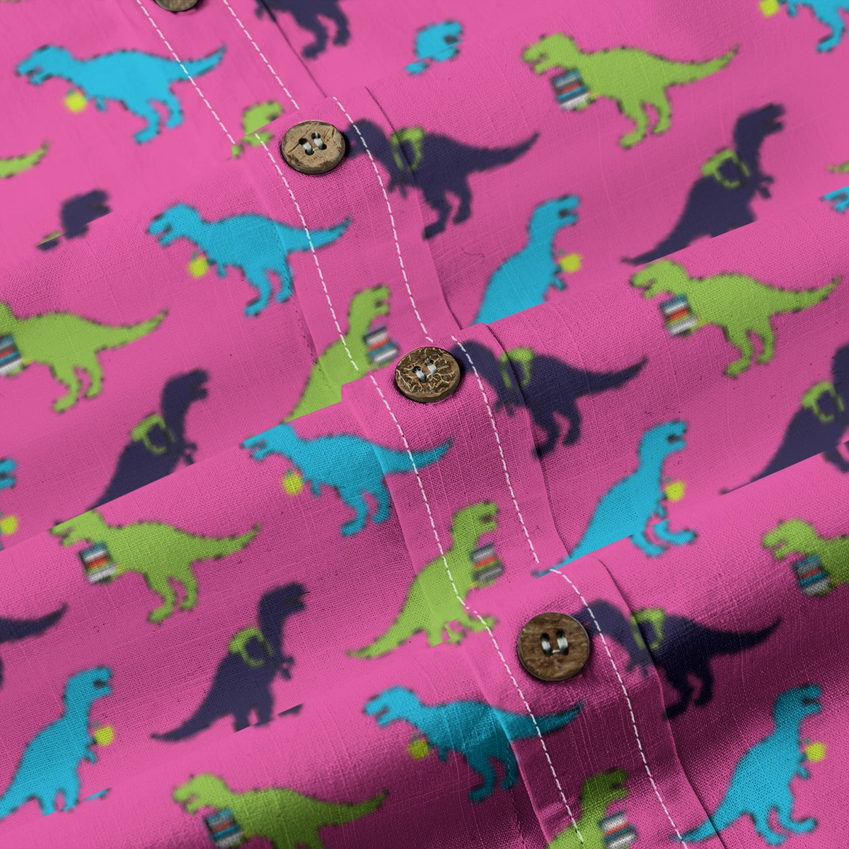 Kids' Cotton Button-Up Shirt