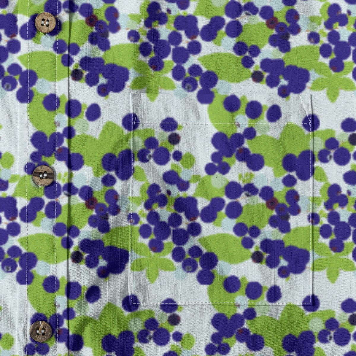 Men's Cotton Button-Up Shirt