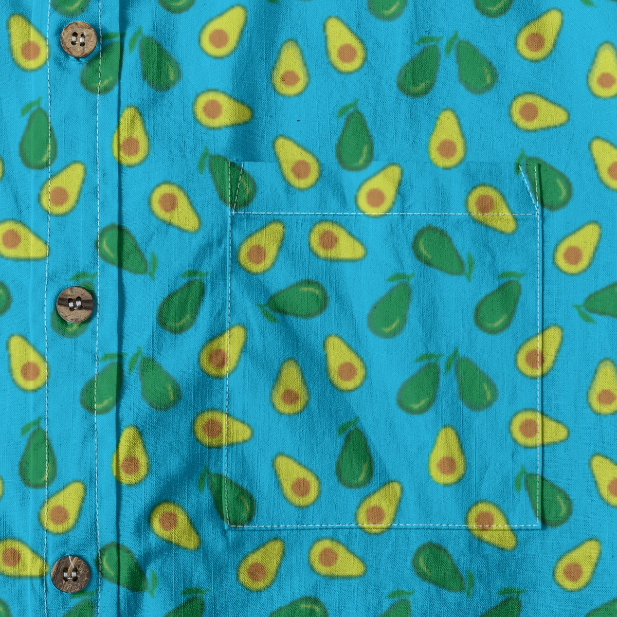 Men's Cotton Button-Up Shirt