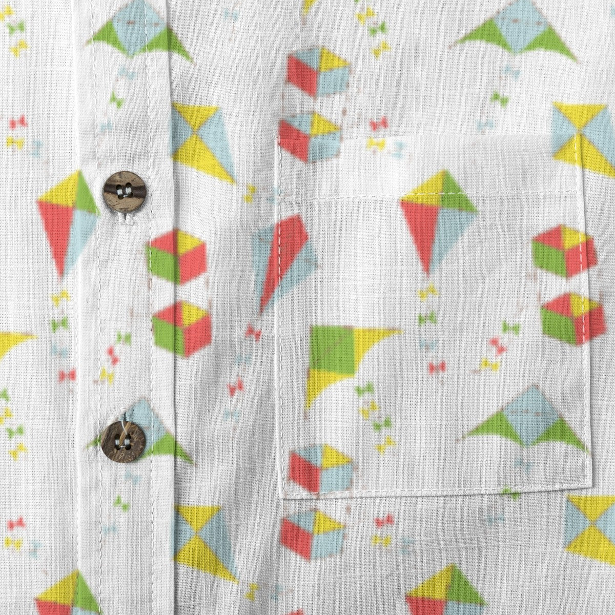 Kids' Cotton Button-Up Shirt