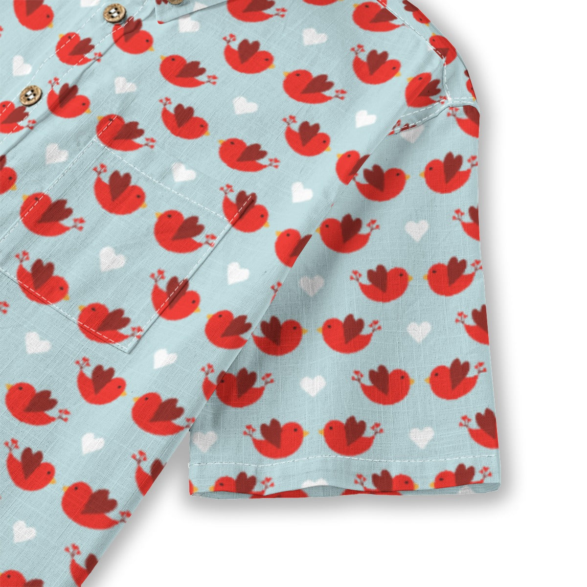 Kids' Cotton Button-Up Shirt