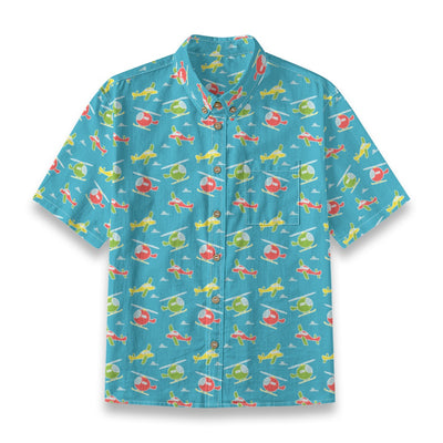 Kids' Cotton Button-Up Shirt
