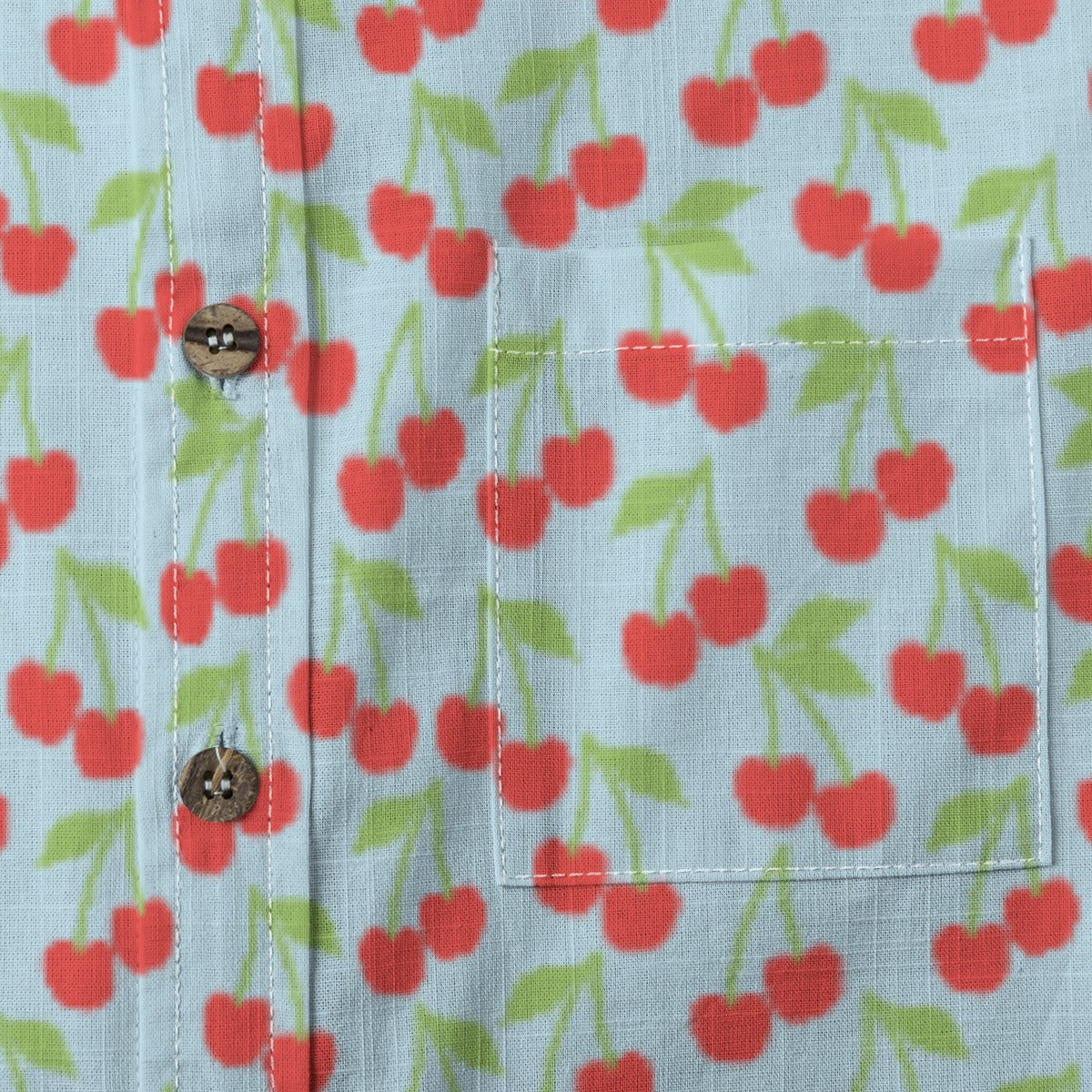Kids' Cotton Button-Up Shirt