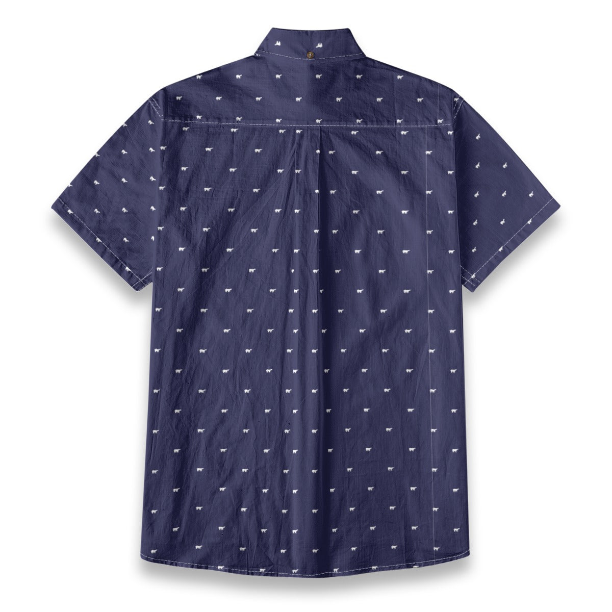 Men's Cotton Button-Up Shirt