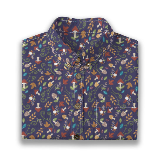Kids' Cotton Button-Up Shirt