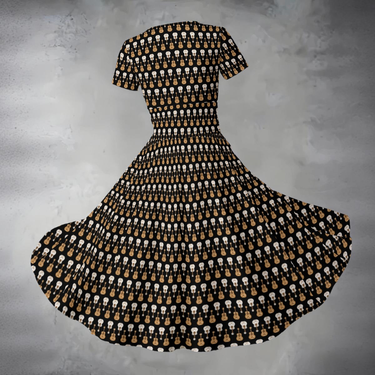 Women's Midi V-Neck Dress