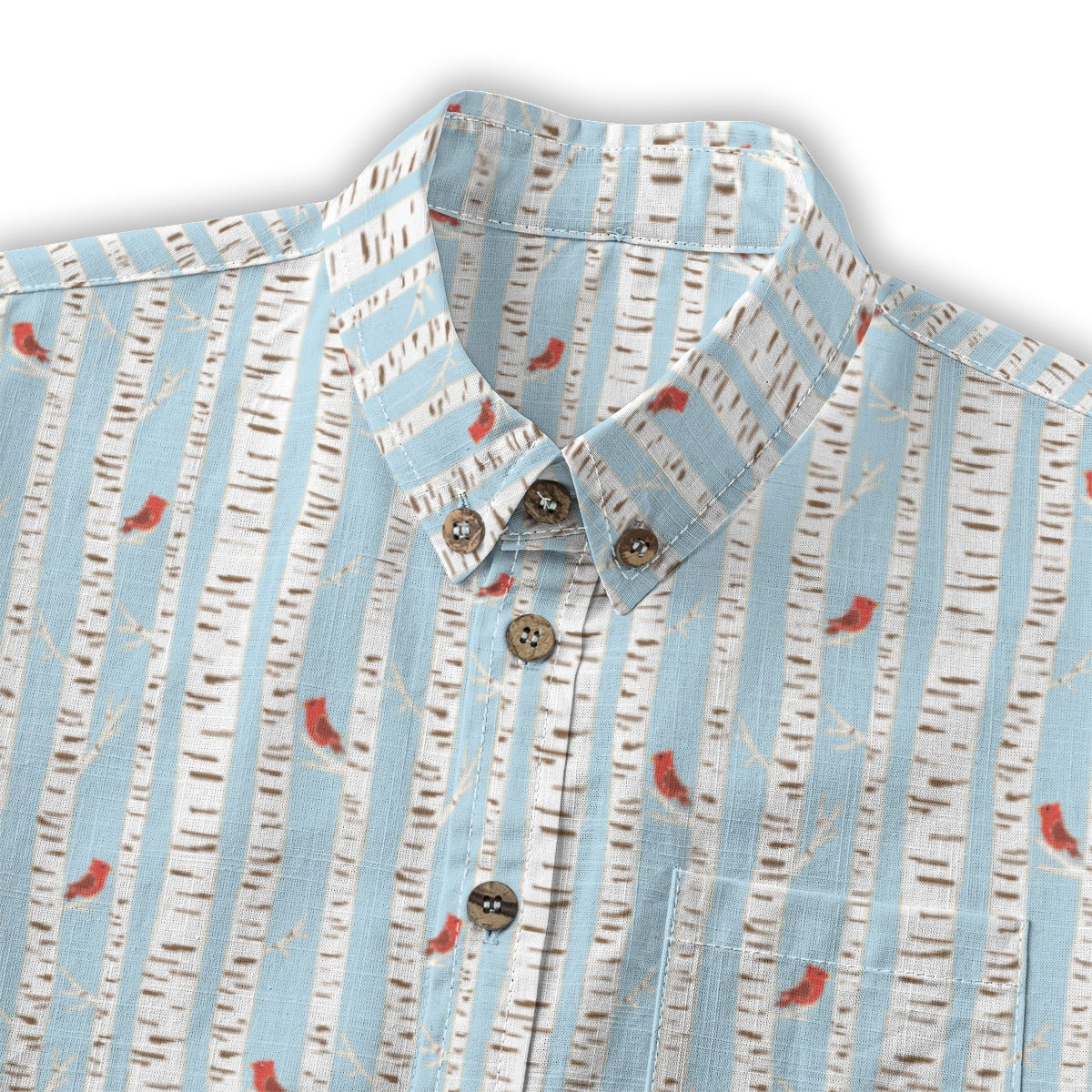 Kids' Cotton Button-Up Shirt