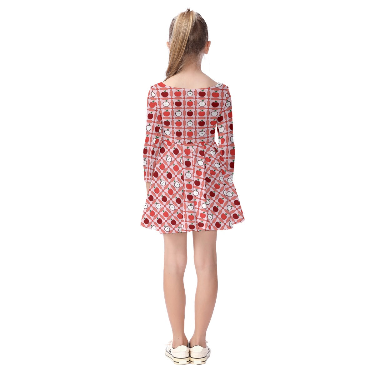 Kids' Long-Sleeve Twirl Dress
