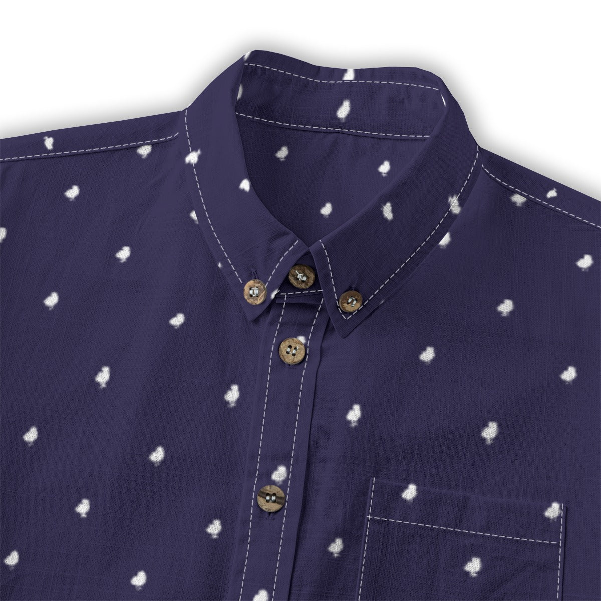 Kids' Cotton Button-Up Shirt