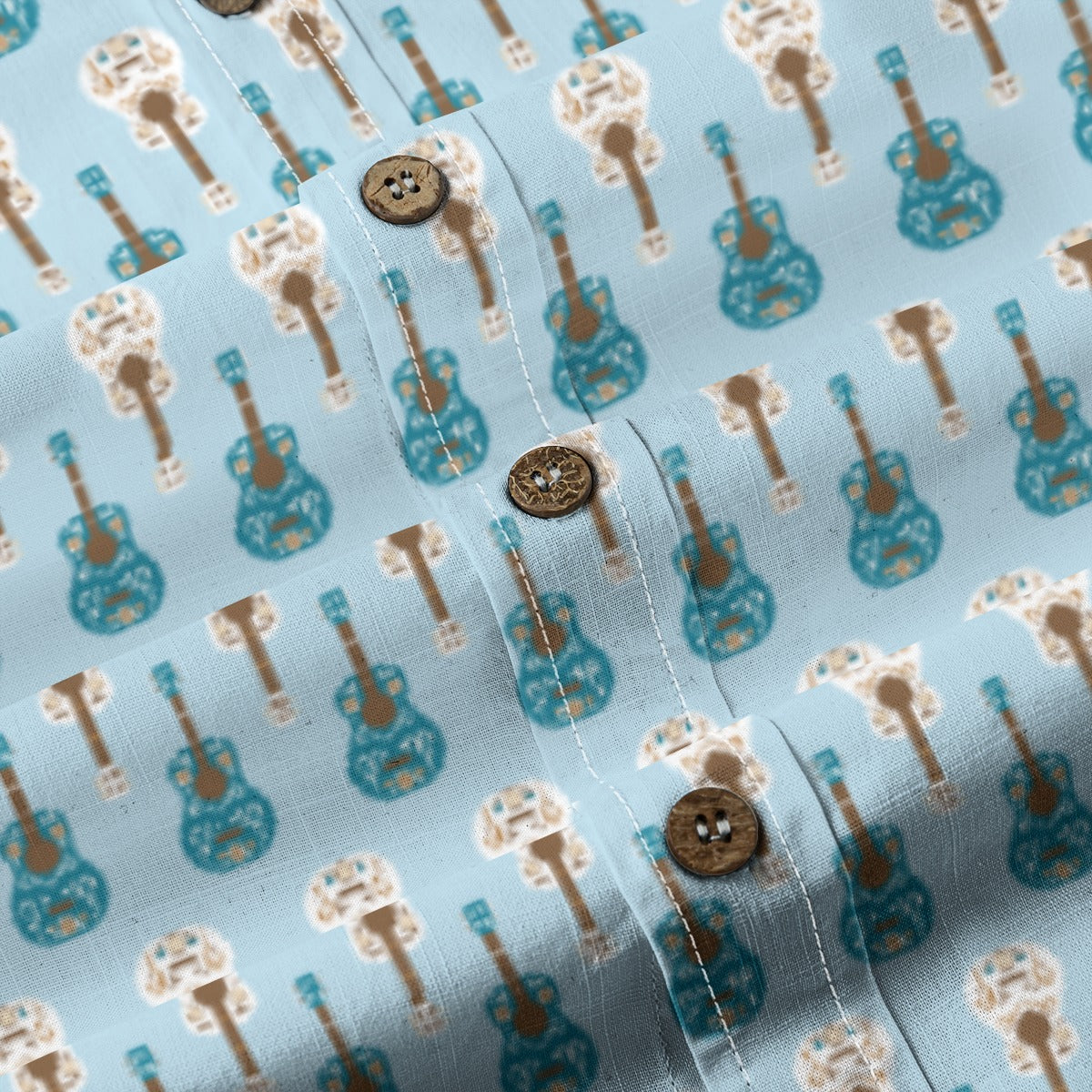 Kids' Cotton Button-Up Shirt