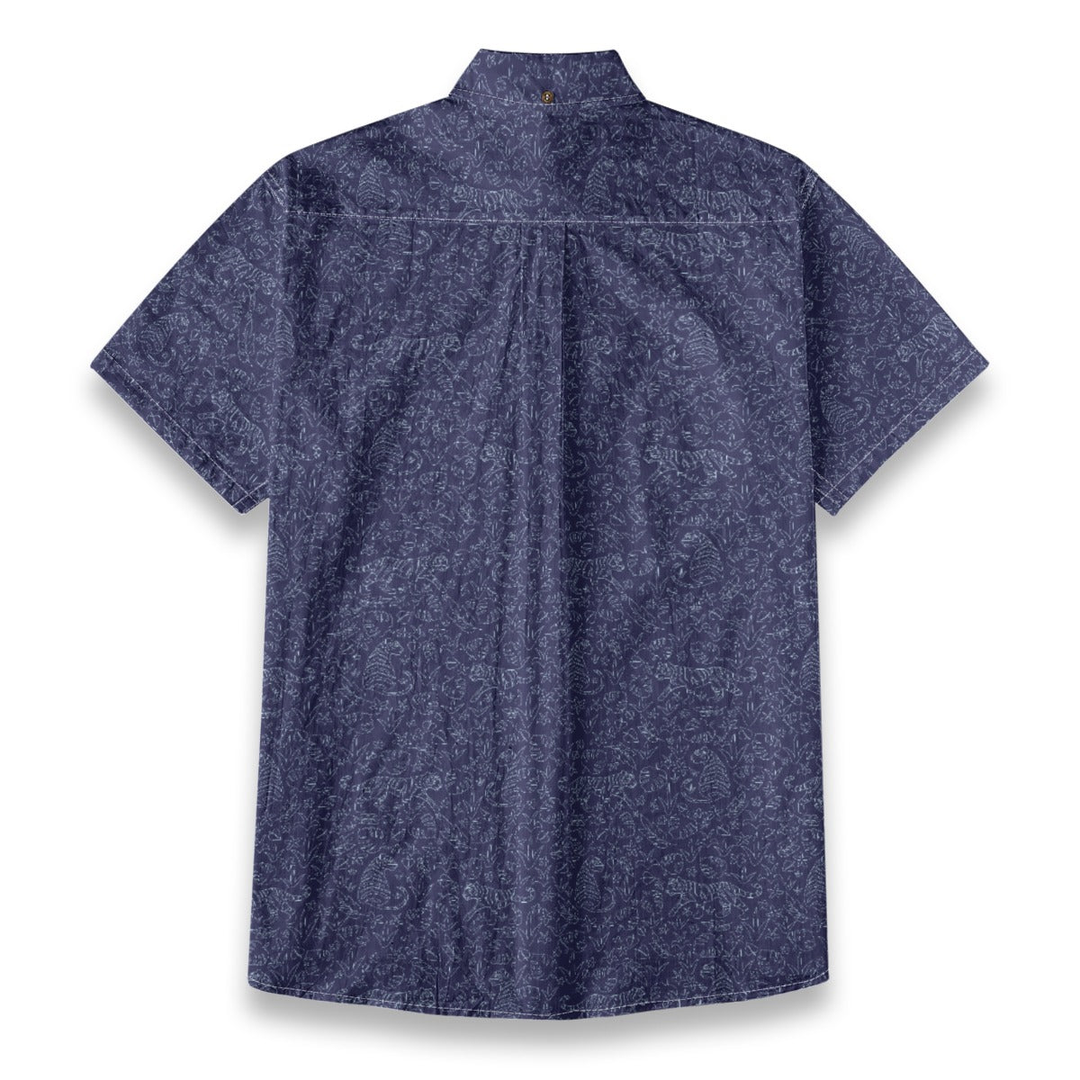 Men's Cotton Button-Up Shirt
