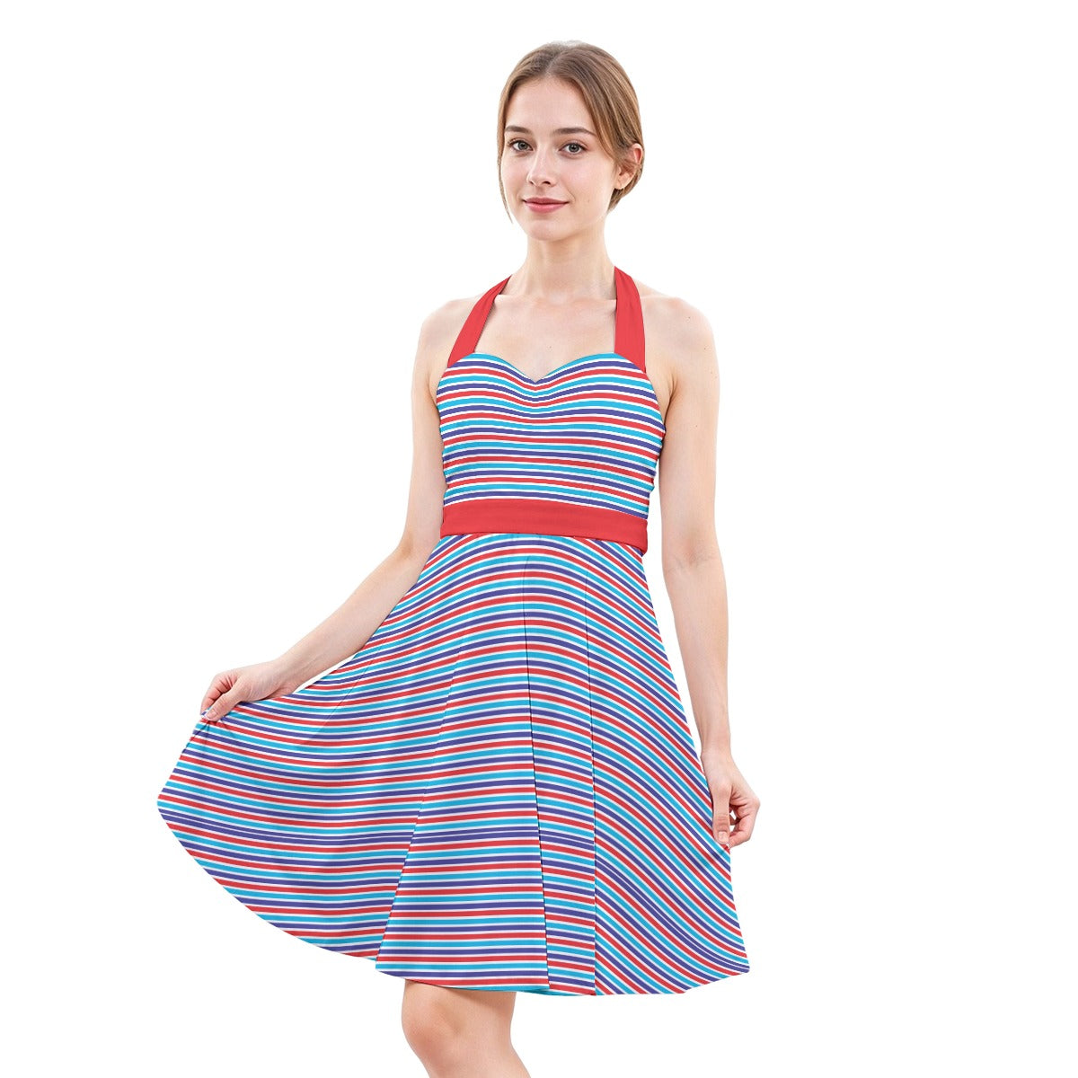 Women's Sweetheart Halter Dress