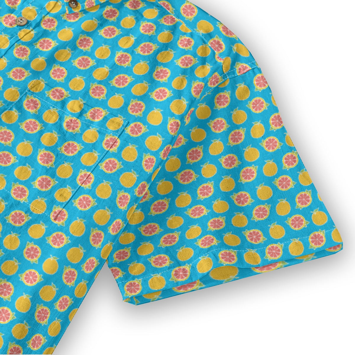 Men's Cotton Button-Up Shirt