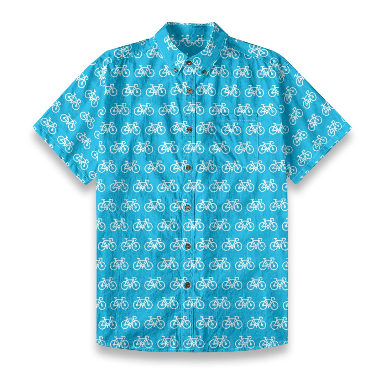 Men's Cotton Button-Up Shirt