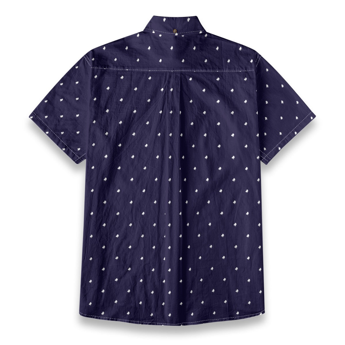 Men's Cotton Button-Up Shirt