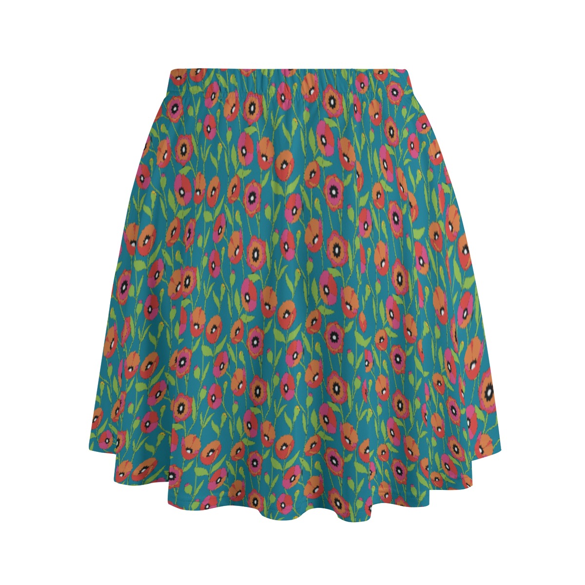 Women's Skater Skirt with Pockets