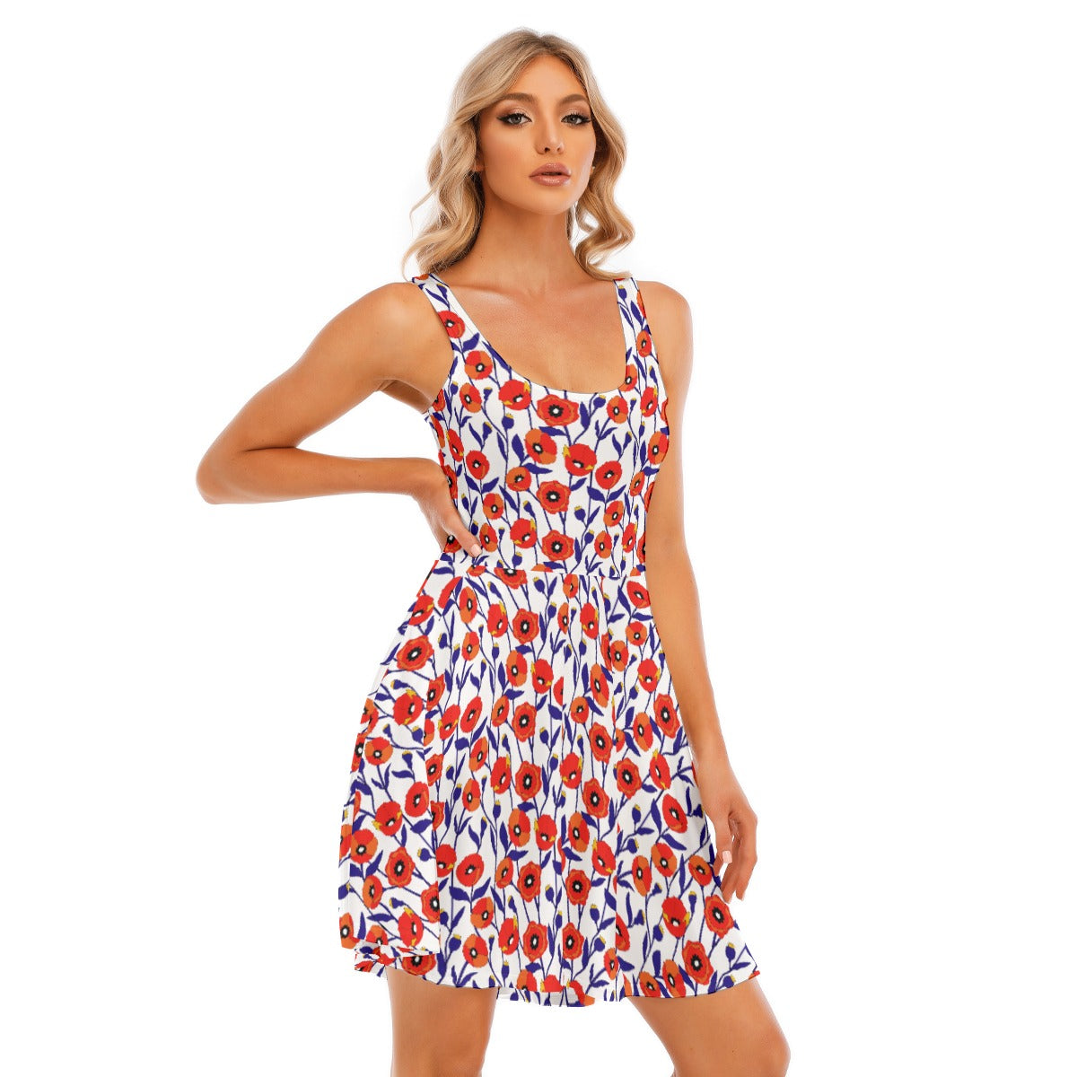 Women's Sleeveless Twirl Dress