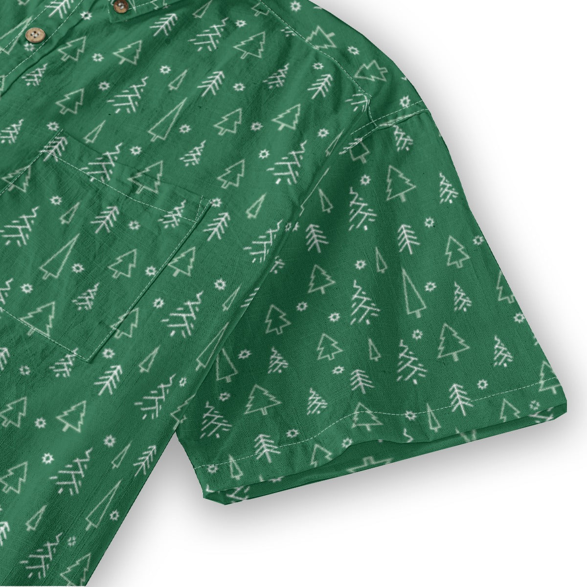 Men's Cotton Button-Up Shirt