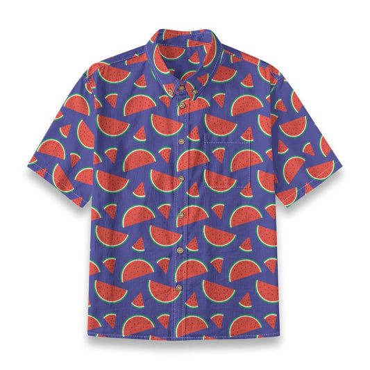Kids' Cotton Button-Up Shirt