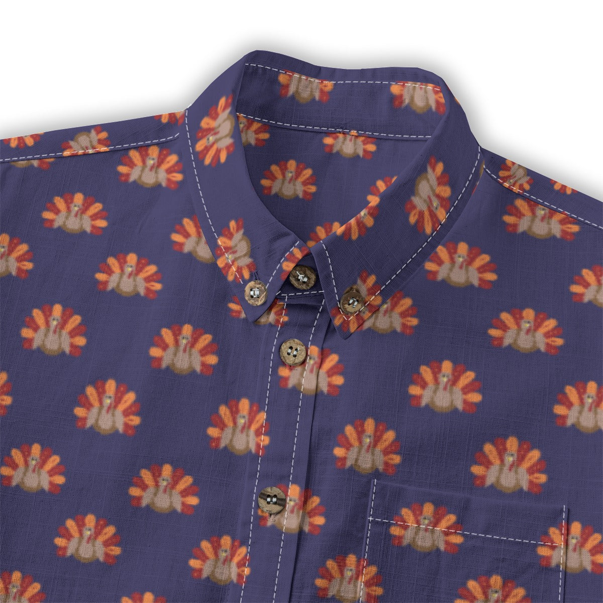 Kids' Cotton Button-Up Shirt