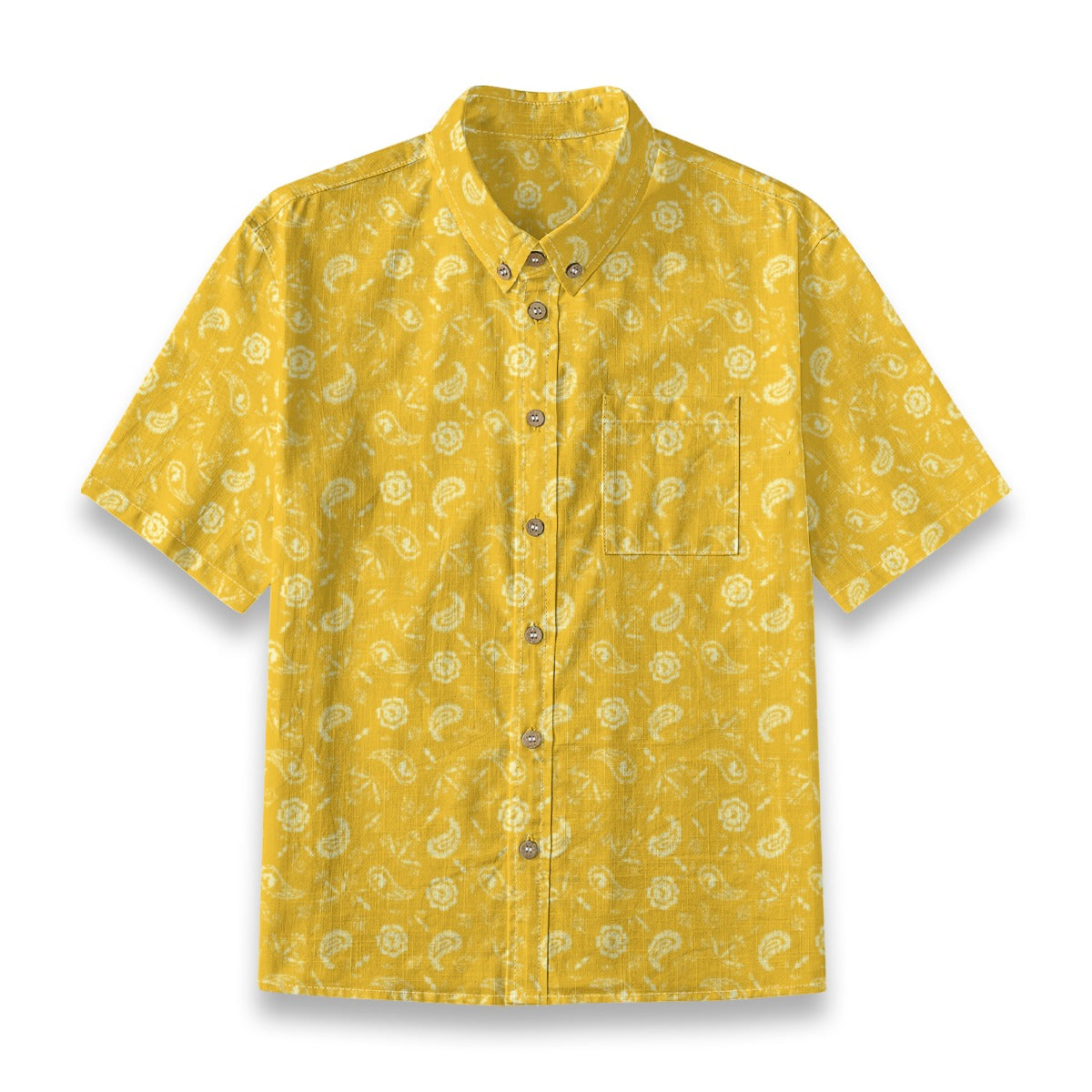 Kids' Cotton Button-Up Shirt