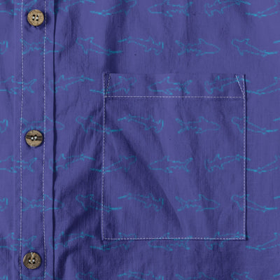 Men's Cotton Button-Up Shirt