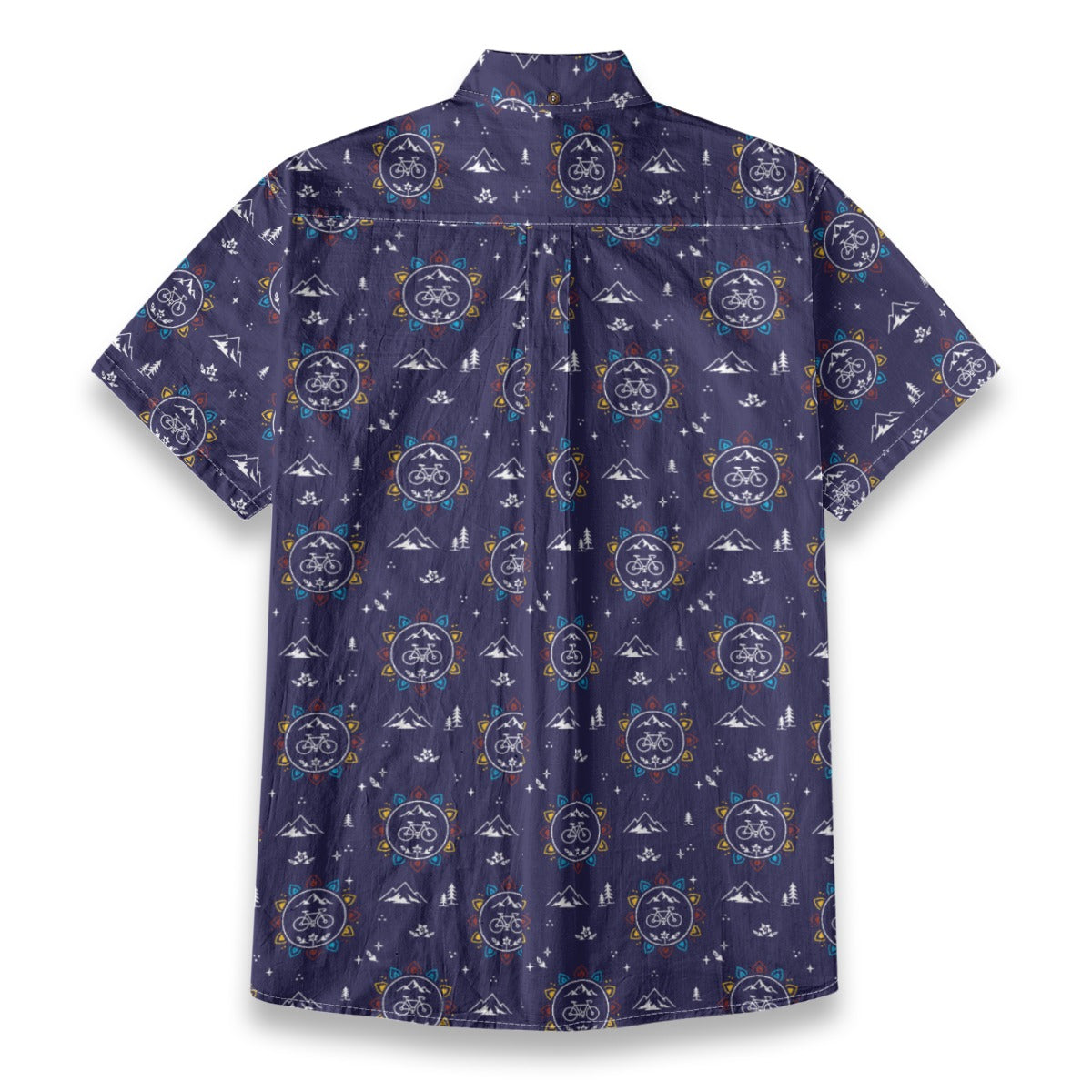 Men's Cotton Button-Up Shirt