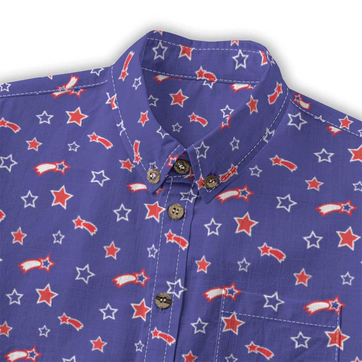 Kids' Cotton Button-Up Shirt