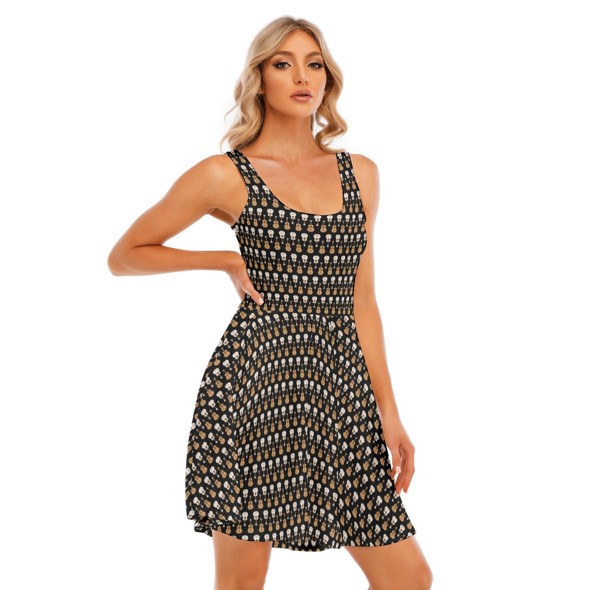 Women's Sleeveless Twirl Dress