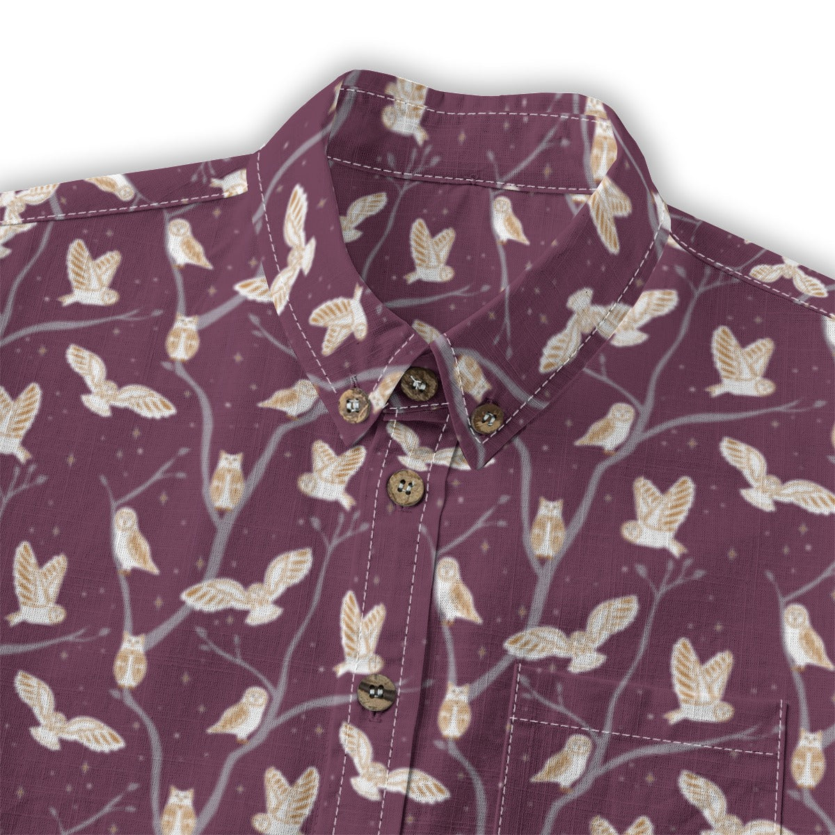 Kids' Cotton Button-Up Shirt