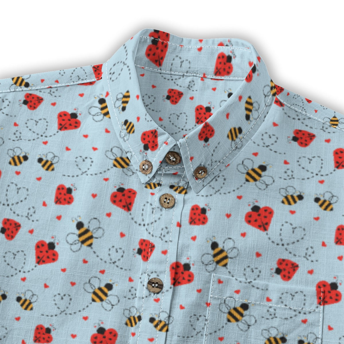 Kids' Cotton Button-Up Shirt